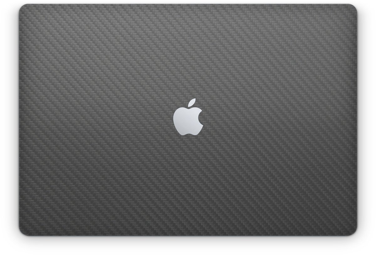 Macbook Pro 16’’ [2021 Met Apple M1 chip] Skin Carbon Grijs - 3M Wrap